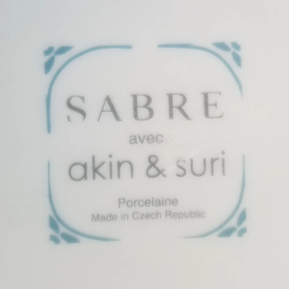 Sabre Akin & Suri Home Decor Plates Green